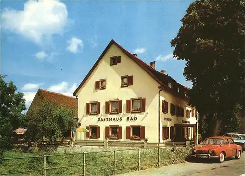 Bad Krozingen Kirchhofen
Gasthaus zum Bad Kat. Bad Krozingen
