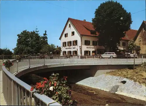Kirchhofen Breisgau Gasthaus Zum Bad Kat. Ehrenkirchen