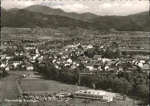 Bad Krozingen Totalansicht Kat. Bad Krozingen