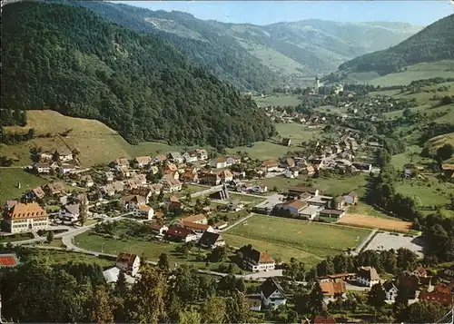 Muenstertal Schwarzwald Panorama Kat. Muenstertal