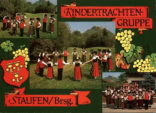 Staufen Breisgau Kindertrachtengruppe Kat. Staufen im Breisgau