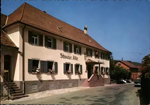 Oberbergen Vogtsburg Schwarzer Adler Kat. Vogtsburg im Kaiserstuhl