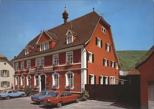 Vogtsburg Kaiserstuhl Gasthaus Rebstock / Vogtsburg im Kaiserstuhl /Breisgau-Hochschwarzwald LKR