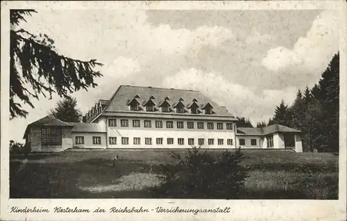 Westerham Chiemsee Kinderheim
Versicherungsanstalt Kat. Bernau a.Chiemsee