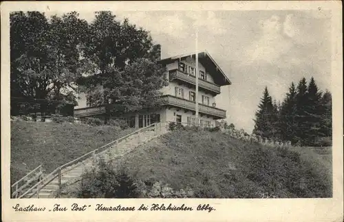 Holzkirchen Gasthaus Post Kat. Holzkirchen