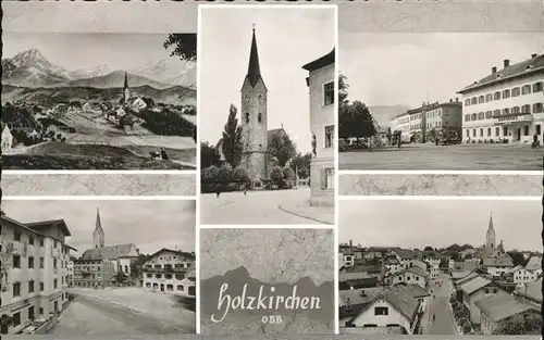 Holzkirchen Kirche 
Marktplatz Kat. Holzkirchen