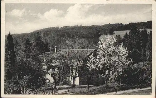 Buchenbach Breisgau Sanatorium Wiesnet Kat. Buchenbach