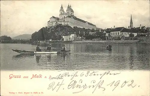 wz17895 Melk Donau  Kategorie. Melk Alte Ansichtskarten