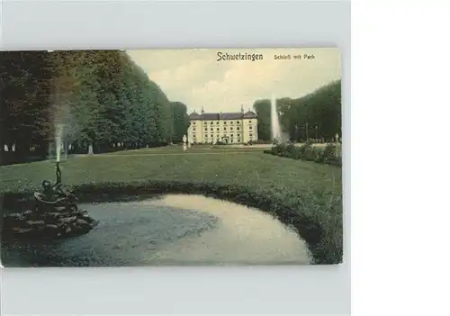 Schwetzingen Schloss mit Park Kat. Schwetzingen