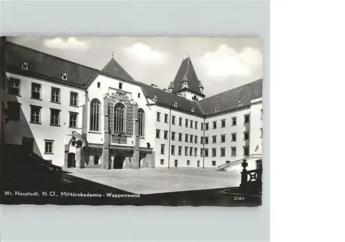 Wiener Neustadt Militaerakademie Wappenwand
Wappenwand / Wiener Neustadt /Niederoesterreich-Sued