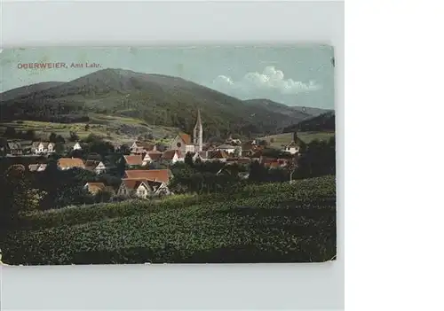 Oberweier Buehl Panorama Kat. Buehl