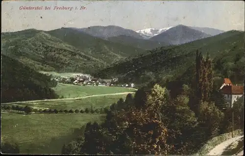 Guenterstal Freiburg Panorama / Freiburg im Breisgau /Breisgau-Hochschwarzwald LKR