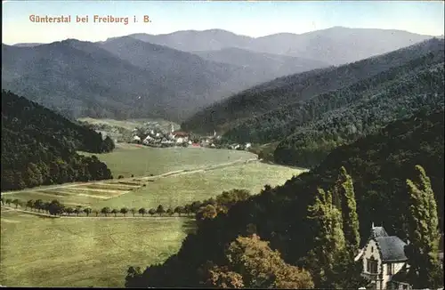 Guenterstal Freiburg Panorama / Freiburg im Breisgau /Breisgau-Hochschwarzwald LKR