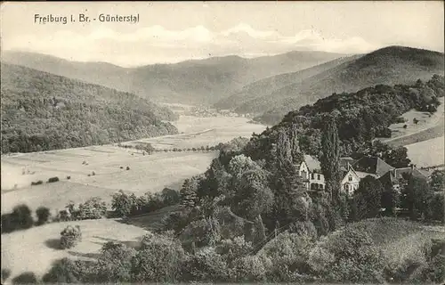 Guenterstal Freiburg Panorama / Freiburg im Breisgau /Breisgau-Hochschwarzwald LKR