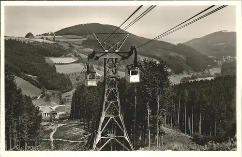 Guenterstal Freiburg Schauinsland Schwebebahn / Freiburg im Breisgau /Breisgau-Hochschwarzwald LKR