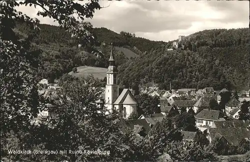 Waldkirch Breisgau Ruine Kastelburg Kat. Waldkirch