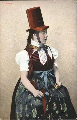 Elztal Tracht Elztaelerin Kat. Elztal