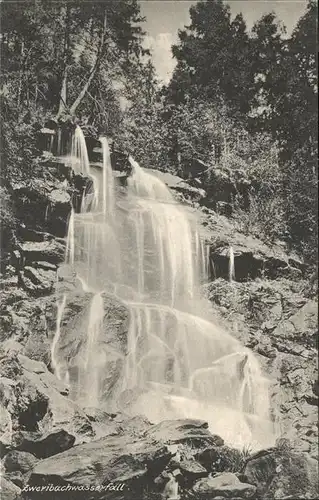 Obersimonswald Zweribachwasserfall Kat. Simonswald