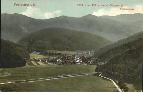 Guenterstal Freiburg Panorama / Freiburg im Breisgau /Breisgau-Hochschwarzwald LKR