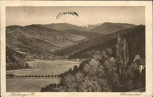 Guenterstal Freiburg Panorama / Freiburg im Breisgau /Breisgau-Hochschwarzwald LKR