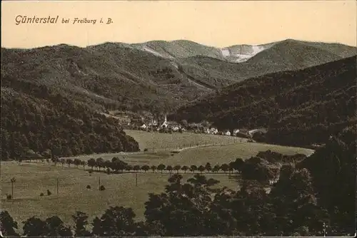 Guenterstal Freiburg Panorama / Freiburg im Breisgau /Breisgau-Hochschwarzwald LKR