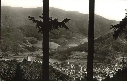 Waldkirch Breisgau Kastelburg Kandel Kat. Waldkirch