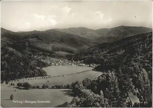 Guenterstal Freiburg Panorama / Freiburg im Breisgau /Breisgau-Hochschwarzwald LKR