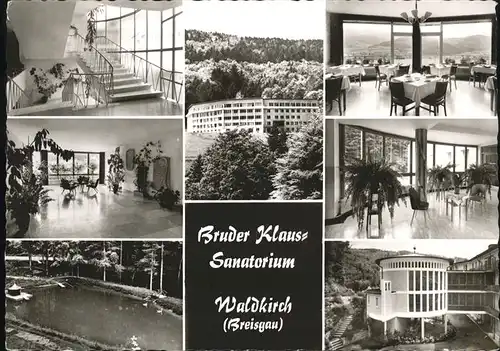 Waldkirch Breisgau Bruder Klaus Sanatorium Kat. Waldkirch