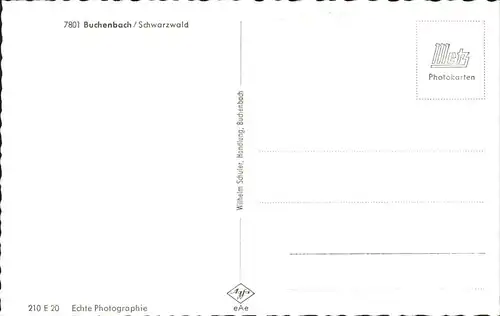 Buchenbach Breisgau Gesamtansicht Kat. Buchenbach