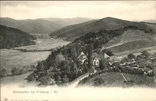 Guenterstal Freiburg Panorama / Freiburg im Breisgau /Breisgau-Hochschwarzwald LKR