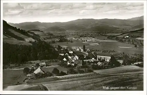 Oberried Breisgau Panorama Kandel Kat. Oberried