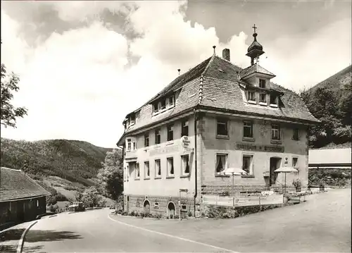 Obersimonswald Gasthaus Sternen Kat. Simonswald