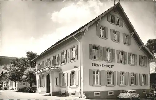 Oberried Breisgau Gasthaus z. Sternen-Post Kat. Oberried