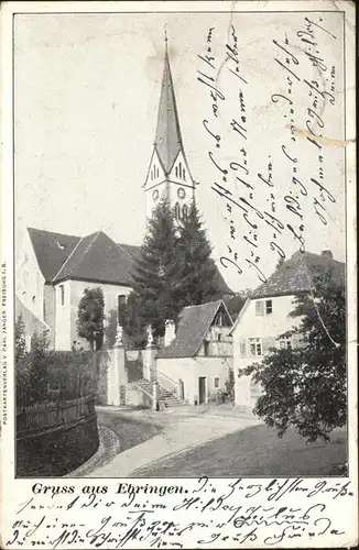 Ebringen Breisgau Kirche Kat. Ebringen