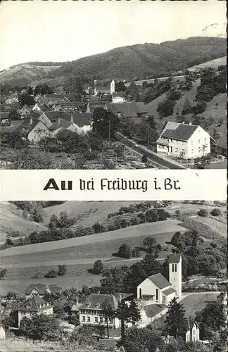 Au Breisgau Teilansicht Kat. Au