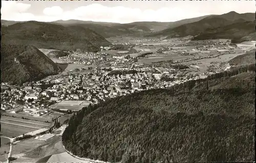 Waldkirch Breisgau Gesamtansicht Elztal Kat. Waldkirch