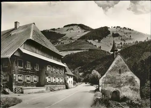 wz19600 Hoellental Schwarzwald Gasthaus zum Himmelreich Kategorie. Buchenbach Alte Ansichtskarten