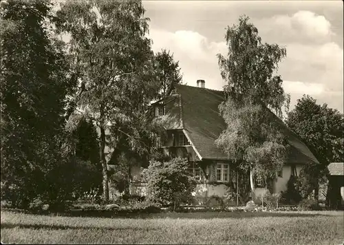 Buchenbach Sanatorium Wiesneck Landhaus Kat. Buchenbach