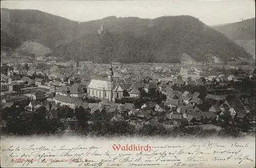 Waldkirch Breisgau Gesamtansicht Kat. Waldkirch