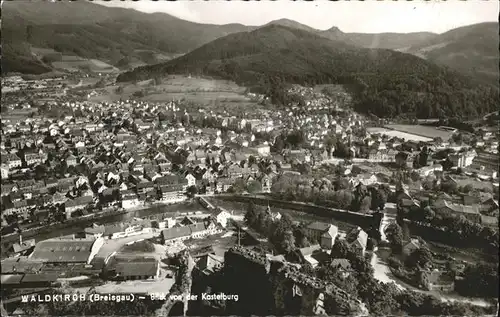 Waldkirch Breisgau Blick von Kastelburg Kat. Waldkirch