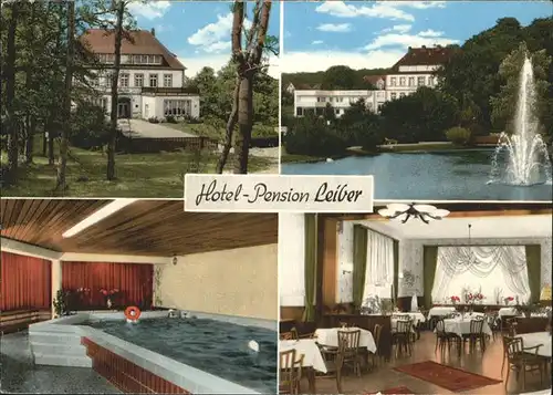 Bad Laer Hotel-Pension Leiber / Bad Laer /Osnabrueck LKR
