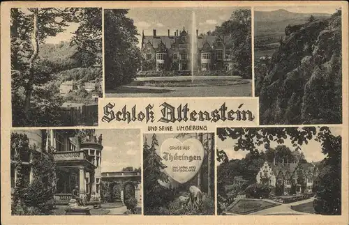 Altenstein Bad Liebenstein Schloss Altenstein Umgebung Kat. Bad Liebenstein