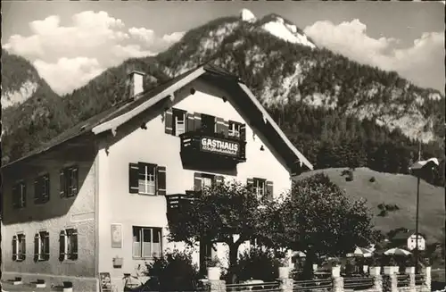 Schneizlreuth Gasthaus Weissbachschlucht Kat. Schneizlreuth