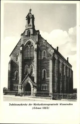 Winnenden Jubilaeumskirche Methodistengemeinde 1883 Kat. Winnenden