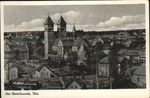 Bad Klosterlausnitz Kirche Gasthaus Drei Schwaene Kat. Bad Klosterlausnitz