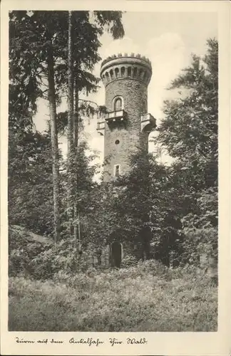 Kickelhahn Turm Thueringer Wald Kat. Ilmenau