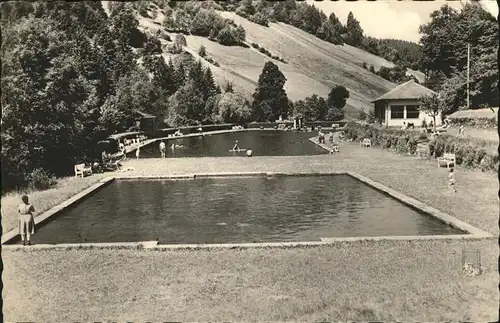 Unterweissbach Schwimmbad Kat. Unterweissbach