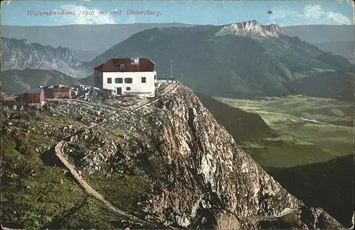 Watzmann Watzmannhaus Untersberg Kat. Berchtesgaden