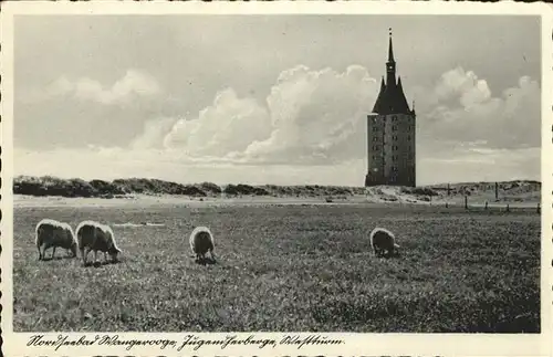 Wangerooge Nordseebad Nordseebad, Schafe, Leuchtturm / Wangerooge /Friesland LKR