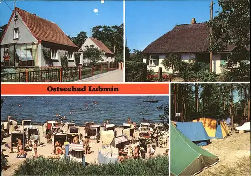 Lubmin Ostseebad Ostseebad, Strand, Zeltplatz, Freester Str.  / Lubmin /Ostvorpommern LKR